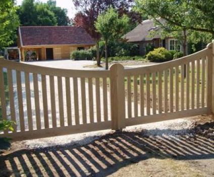 Eiken Klassieke boogpoort V2 - Afbeelding 4